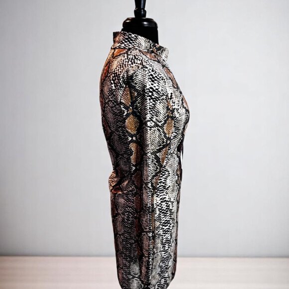 Leopard Red Lip Short Dress - Picture 5 of 8